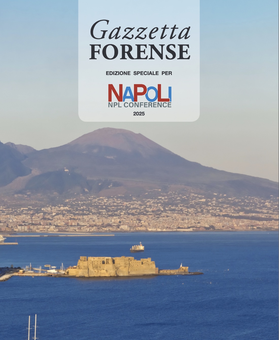 Copertina Gazzetta Forense, Napoli NPL Conference 2025